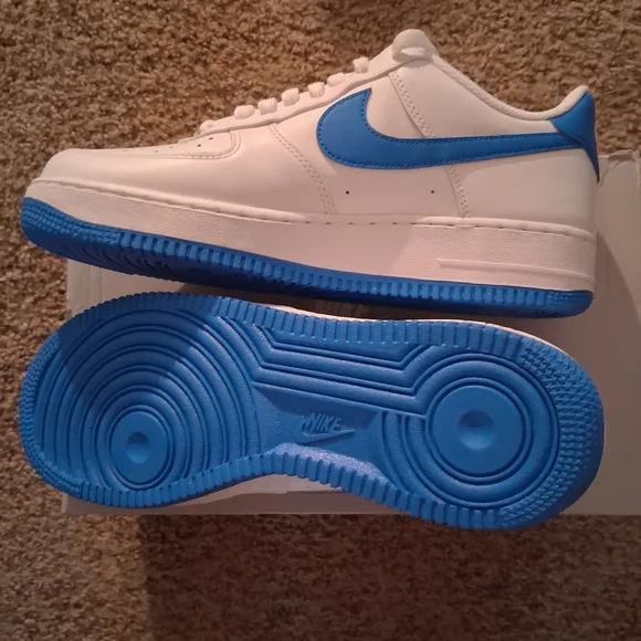 Nike Air Force 1 '07 – White / Photo Blue (FJ4146-103) - Picture 9 of 11